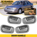 Set of 4 Door Handles for Toyota Corolla (1998–2002)