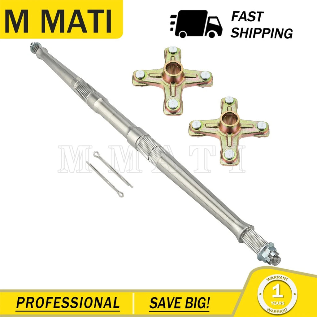 Rear Axle Shaft with Wheel Hub Nuts for Yamaha YFM700 (2006–2025) 1PE-F53K0-00-00