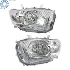 Set of 2 Headlights for Toyota Highlander (2008-2010) Amber
