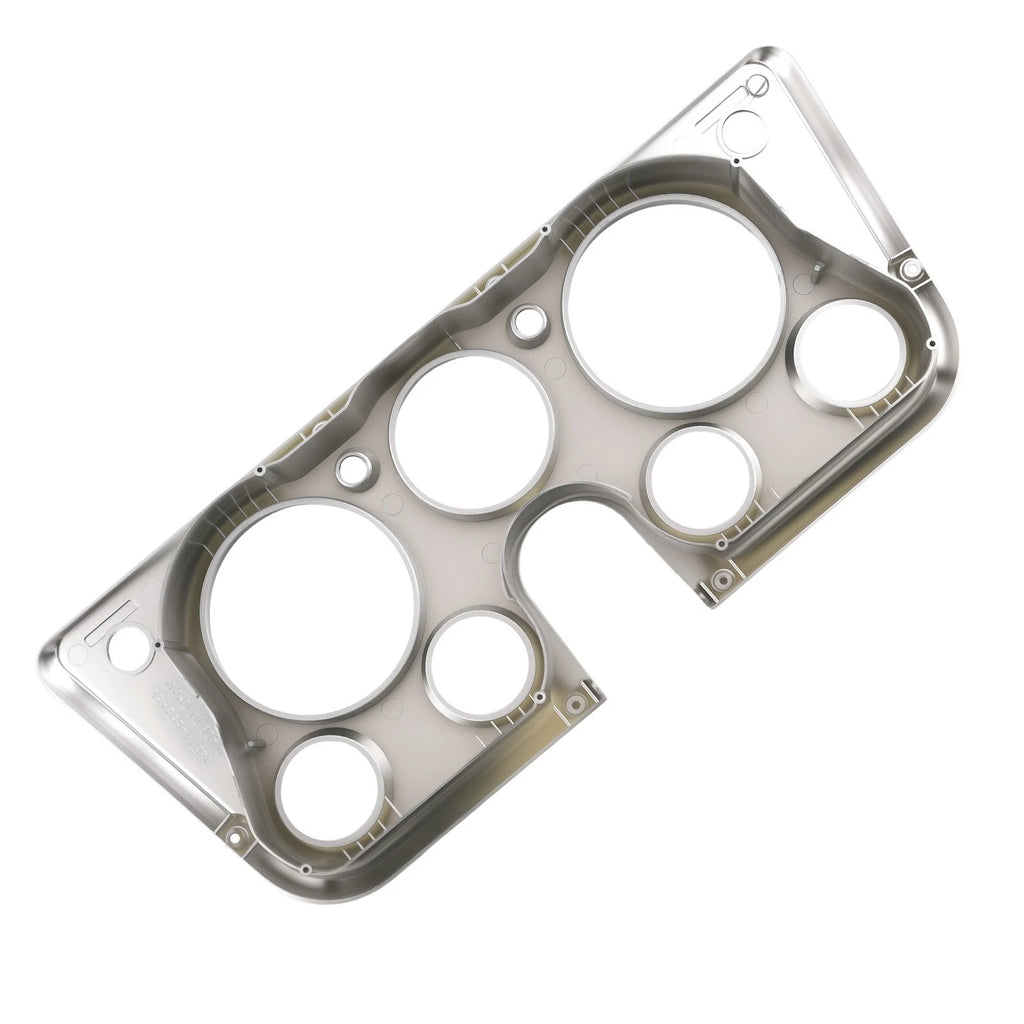 Black Chrome Dashboard Cover for Chevy C10 Truck (1967–1972)