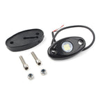White LED Rock Light for Jeep Truck ATV SUV (2010–2023)