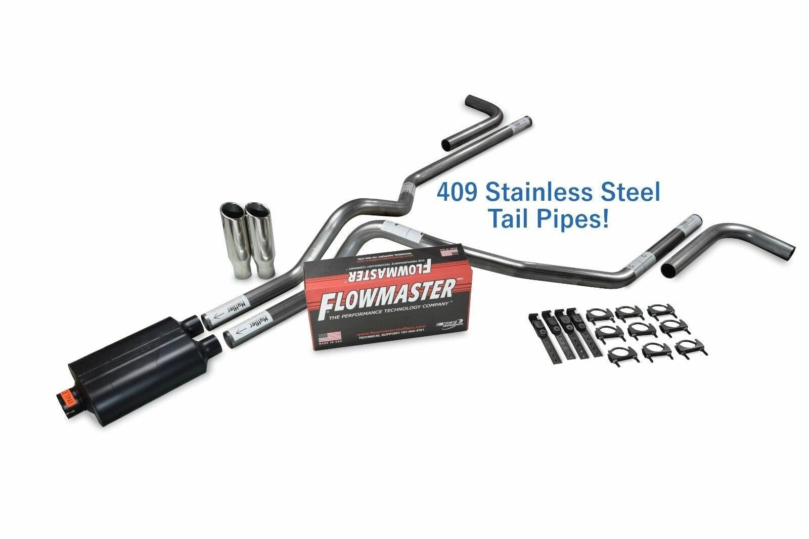 2.5" Dual Exhaust Kit for Ford F-150 (1998–2003)