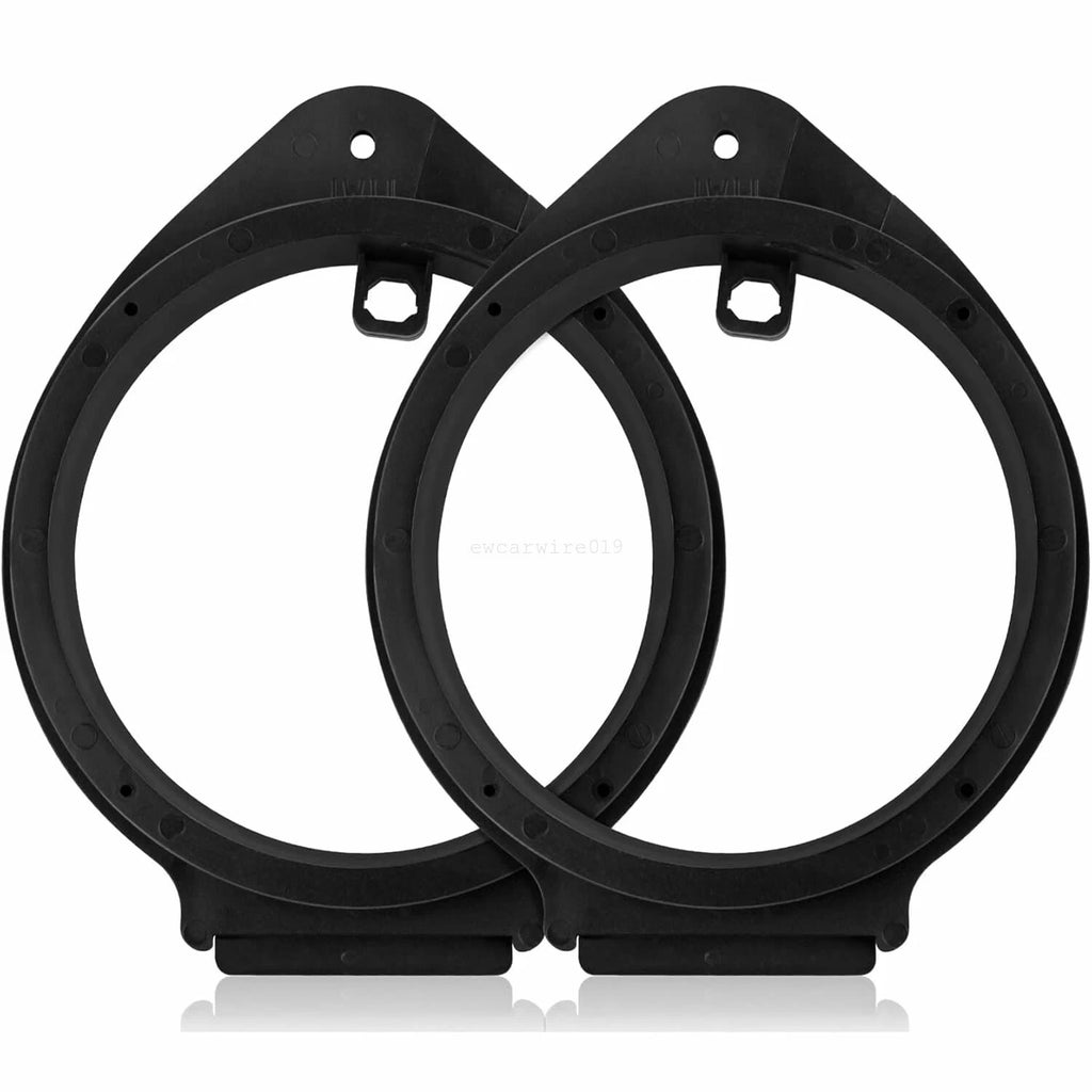 Set of 2 Door Speaker Install Adapter Brackets for Chevy Silverado 1500 (2007–2020)