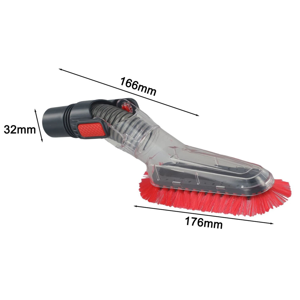 1" Inner Diameter Dusting Brush for Furniture and Ceiling Vacuuming
