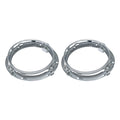 2X 7" Headlight Mount Bracket Rings for Harley Touring (1994–2013) Softail (1991–2013)