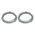 2X 7" Headlight Mount Bracket Rings for Harley Touring (1994–2013) Softail (1991–2013)