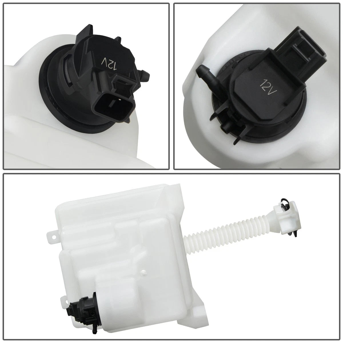 Windshield Washer Fluid Reservoir Tank for Ford Fusion MKZ Zephyr Milan (2006–2012)