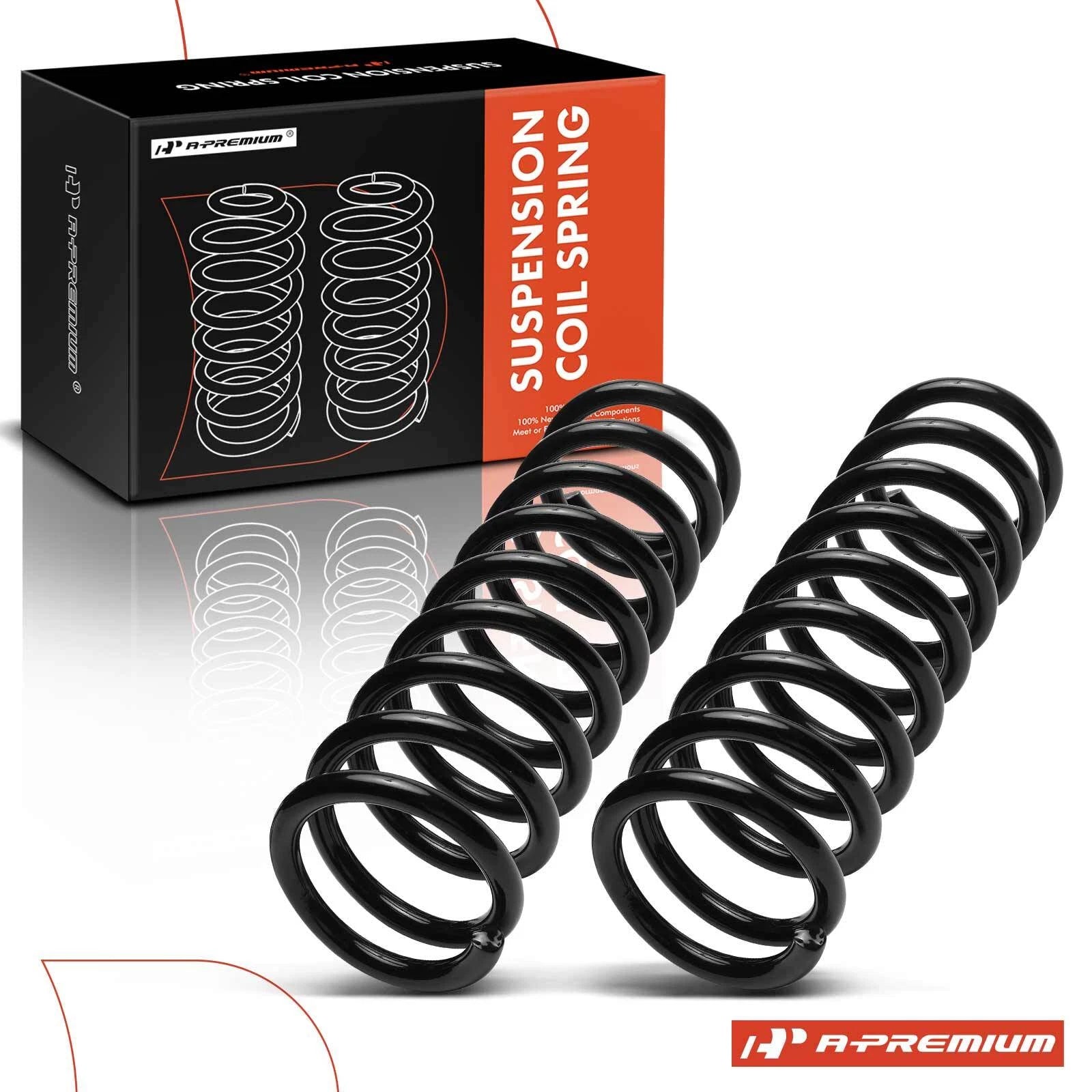 2X Front Coil Springs for Chevrolet Camaro (1970–1974, 1984–1985)