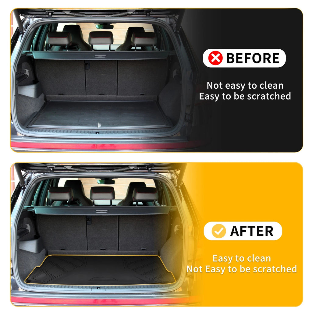 Rear Trunk Mat for BMW X5 (2014–2018) TPE Cargo Liner