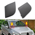 Black Front Water Drain Covers for Mercedes Benz B-Class (2005-2012)