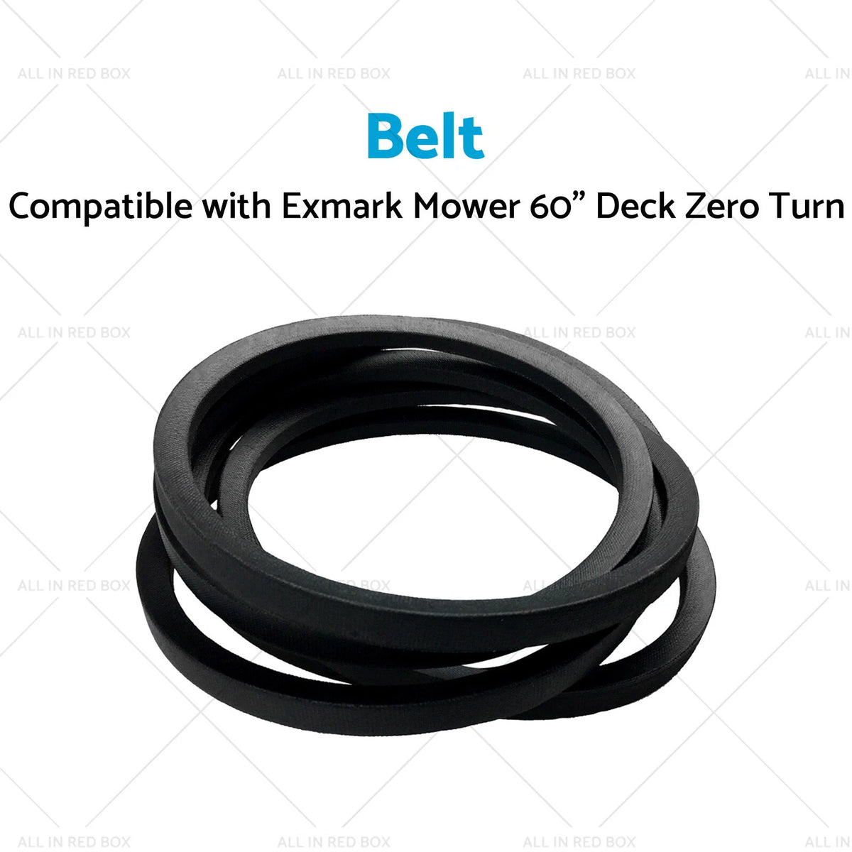 Deck Belt for Toro Z-Master G3 60" (2015–2023) 126-6627, 114-8154