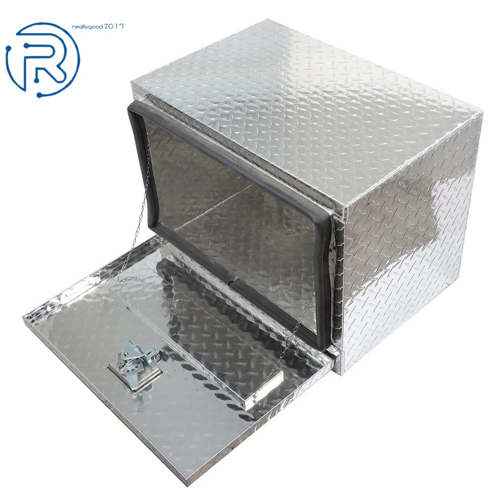 24 Inch Aluminum Diamond Plate Tool Underbody Box for Trucks
