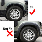Front Bumper Side Protect Covers for Land Rover Defender 90 110 (2020-2023)