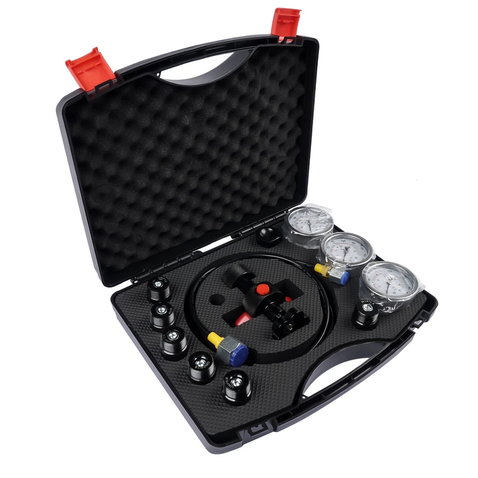Hydraulic Pressure Test Kit with 3 Gauges for Various Models