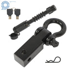 Anti-Theft Shackle Hitch Receiver for 2 Inch Hitches (45000 Lbs)