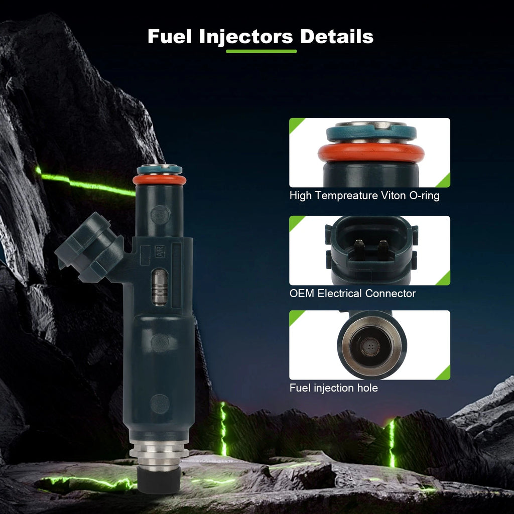 8 Fuel Injectors for Toyota Sequoia 4Runner Tundra Land Cruiser Lexus LX470 (2000–2007)