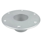 Set of 5 Round Flush Mount Aluminum Table Leg Bases for RV Boat Trailer