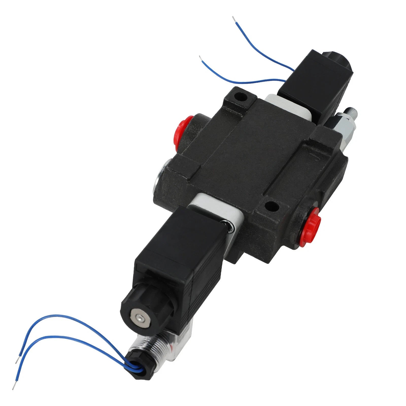 Hydraulic Control Valve 12V Solenoid for SAE Ports (13 GPM, 3600 PSI)