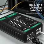 Cable Tester for Network Signal Tracing (Shielded/Unshielded, 8 Core)