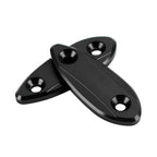 Mirror Block Off Plates Black for Kawasaki Ninja 250 300 400 650 (2013–2022) T9
