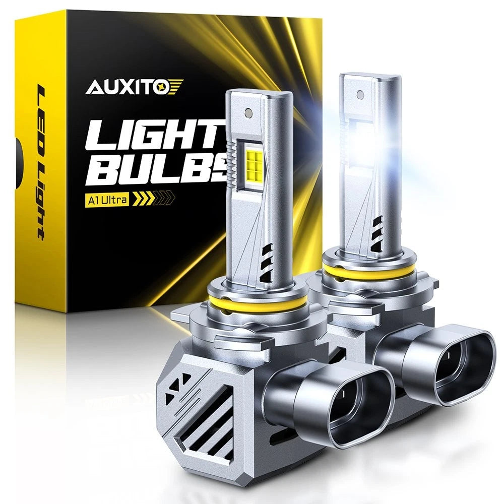 2X AUXITO 9012 LED Headlight Bulbs Kit 48000LM 6500K for High/Low Beam