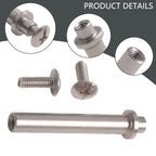 Fishing Reel Handle Shaft Modification Kit with Metal Rocker Parts
