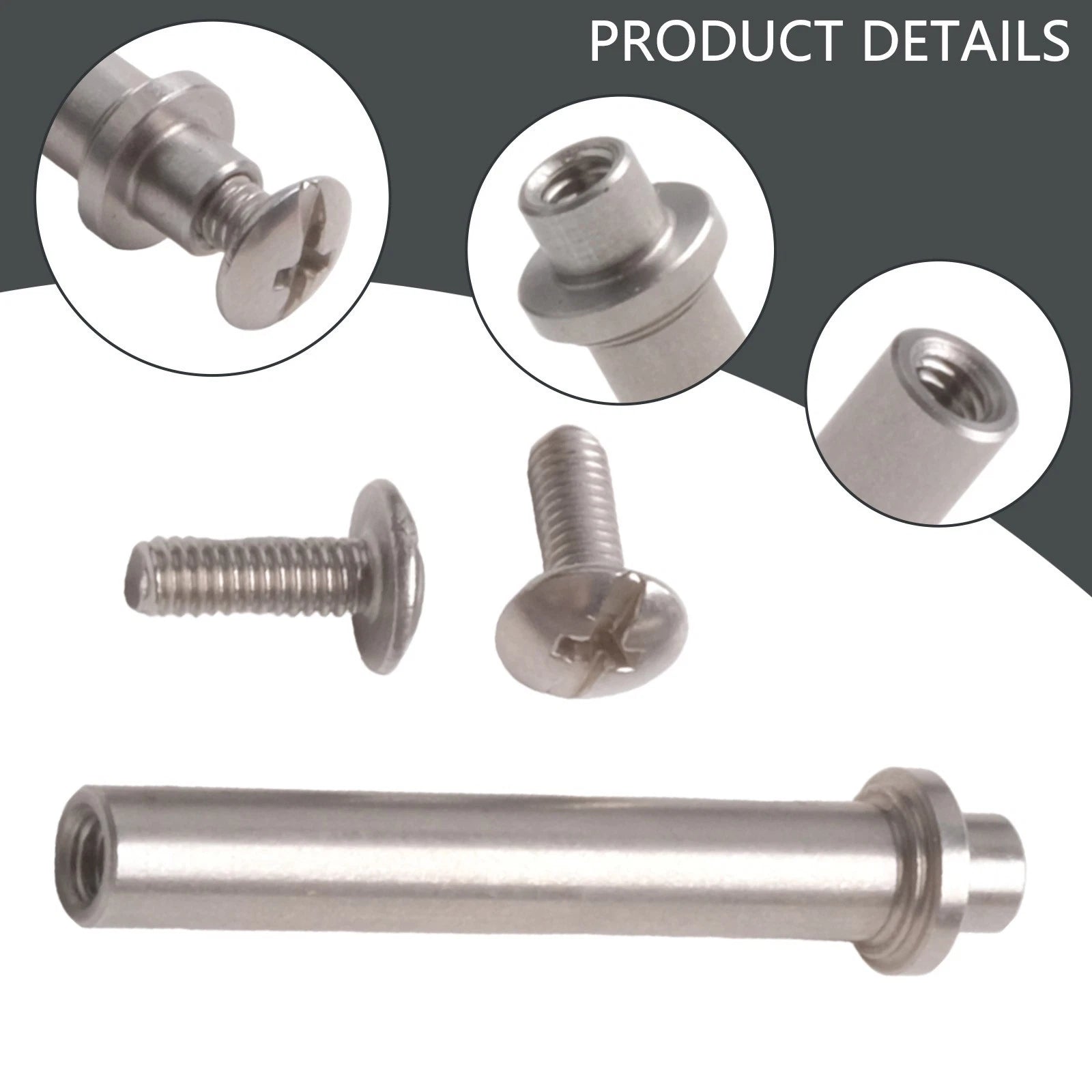 Fishing Reel Handle Shaft Modification Kit with Metal Rocker Parts