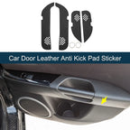Car Door Leather Anti Kick Pad Sticker for Mercedes-Benz GLE (2017-2019)