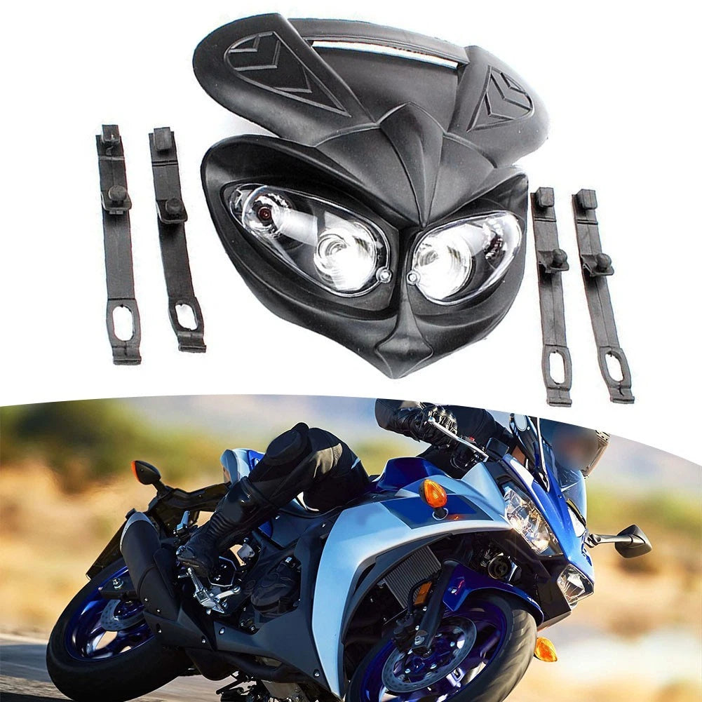 4 Eye Motorcycle Headlight for Universal Fit (LED)
