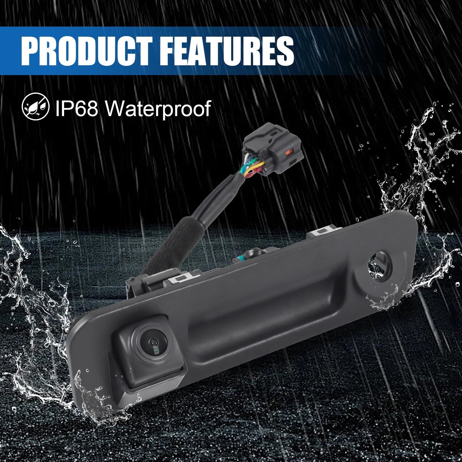 Backup Rear View Camera for Hyundai Sonata (2015–2017)