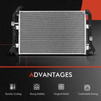 Radiator & AC Condenser Cooling Kit for Toyota Camry (1993–1996)