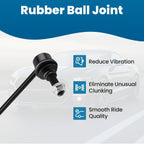 Set of 2 Front Sway Bar End Links for Ford Mustang (2005-2014)