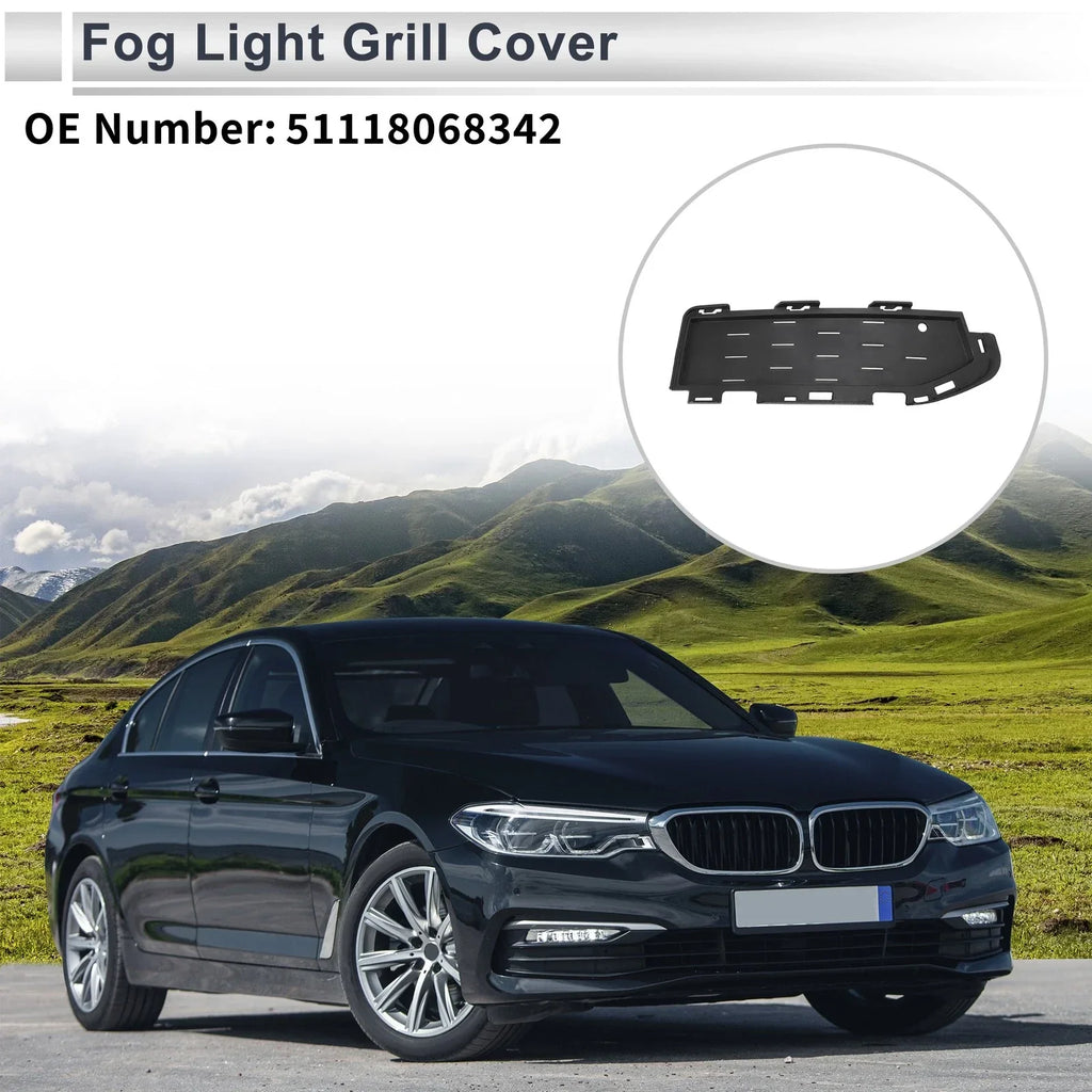 1 x Front Right Fog Light Grill for BMW 5 Series (2018-2020)