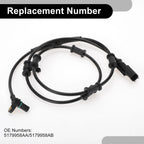 ABS Wheel Speed Sensor No. 5179958AA for Dodge Ram 1500 (2002–2008)