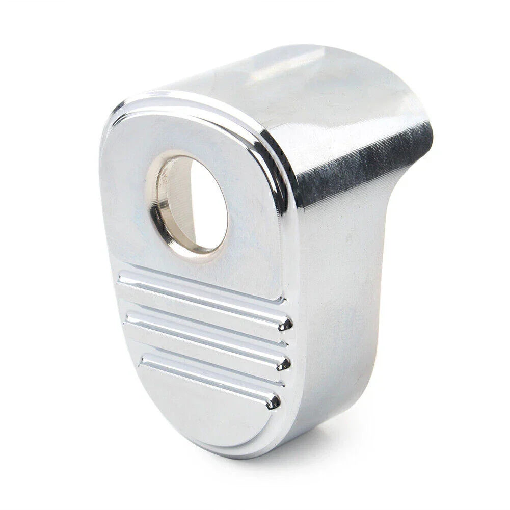 Chrome Tri Line Ignition Switch Cover for Touring Electra Glide FLHTP (2014-2022)