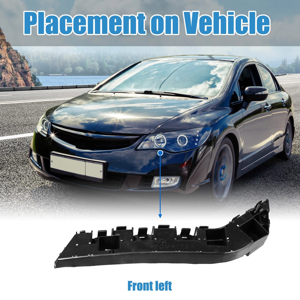 Left Front Bumper Bracket NO. 71198-TEA-T01 for Honda Civic (2017–2021)