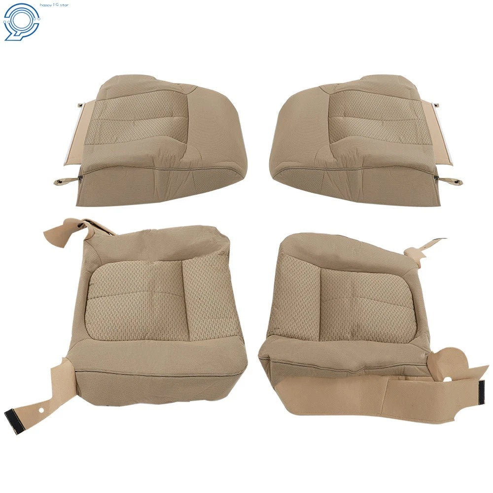 Seat Cover Set for Ford F150 XLT (2011–2014) Tan Cloth