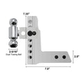 Adjustable Trailer Hitch Ball Mount for Truck (Year Range)