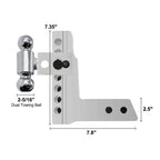 Adjustable Trailer Hitch Ball Mount for Truck (Year Range)