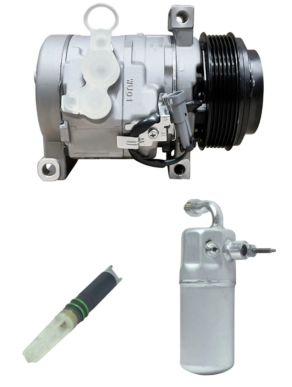 AC Compressor Kit Replacement for GMC Sierra 3500 HD 6.6L (2011–2018)