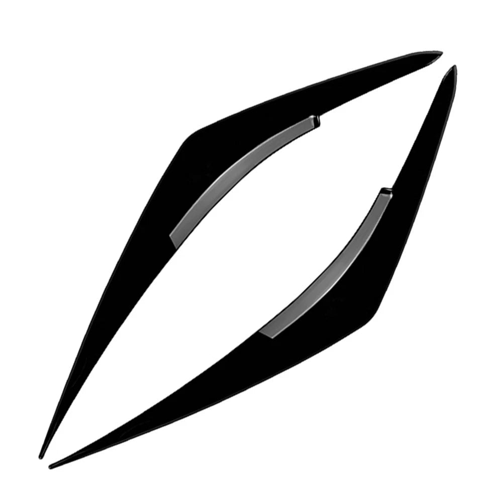 Headlight Eyebrow Eyelid Trim for Subaru WRX STI (2022–2025) - Glossy Black