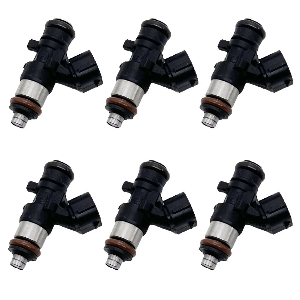 Set of 8 Fuel Injectors 6AW-13761-00-00 for Yamaha Outboard 350HP (2007–2019)