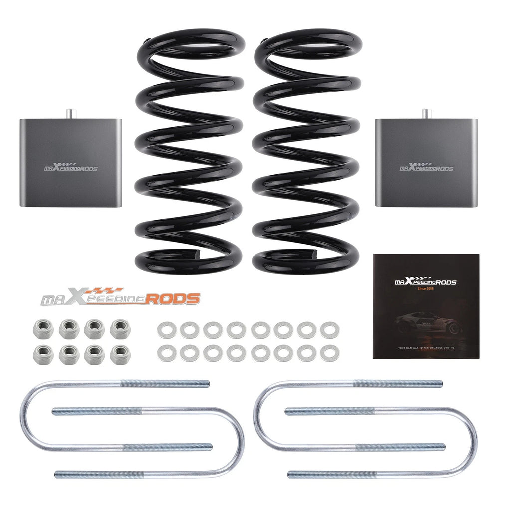 Suspension Drop Kit for Dodge Dakota 2WD (1997–2004) 3" Front 4" Rear