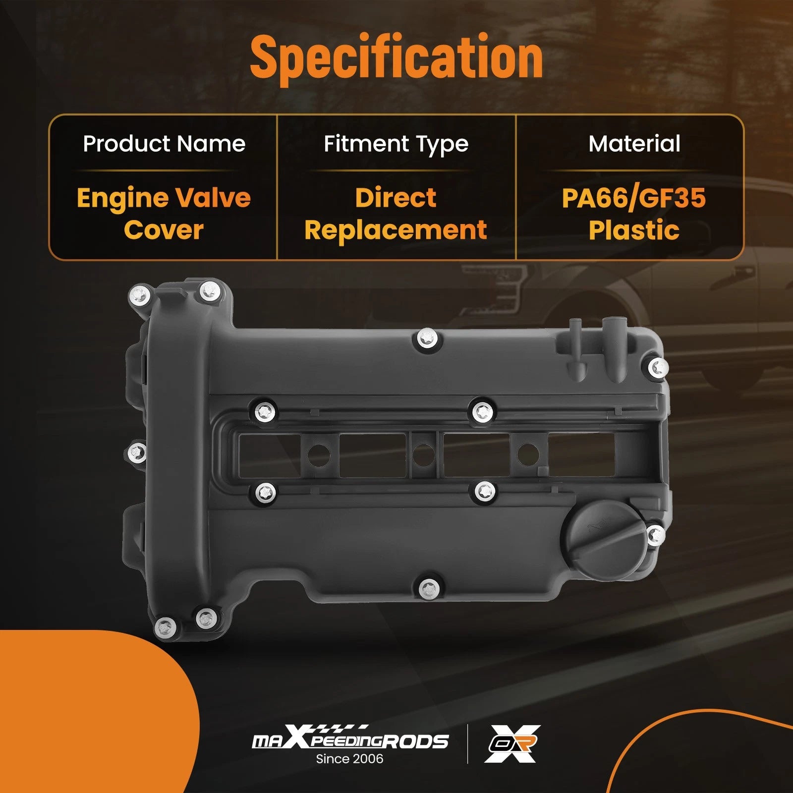 Valve Cover Set for Opel Corsa D 1.2 1.4 (2006–2014) 55351461