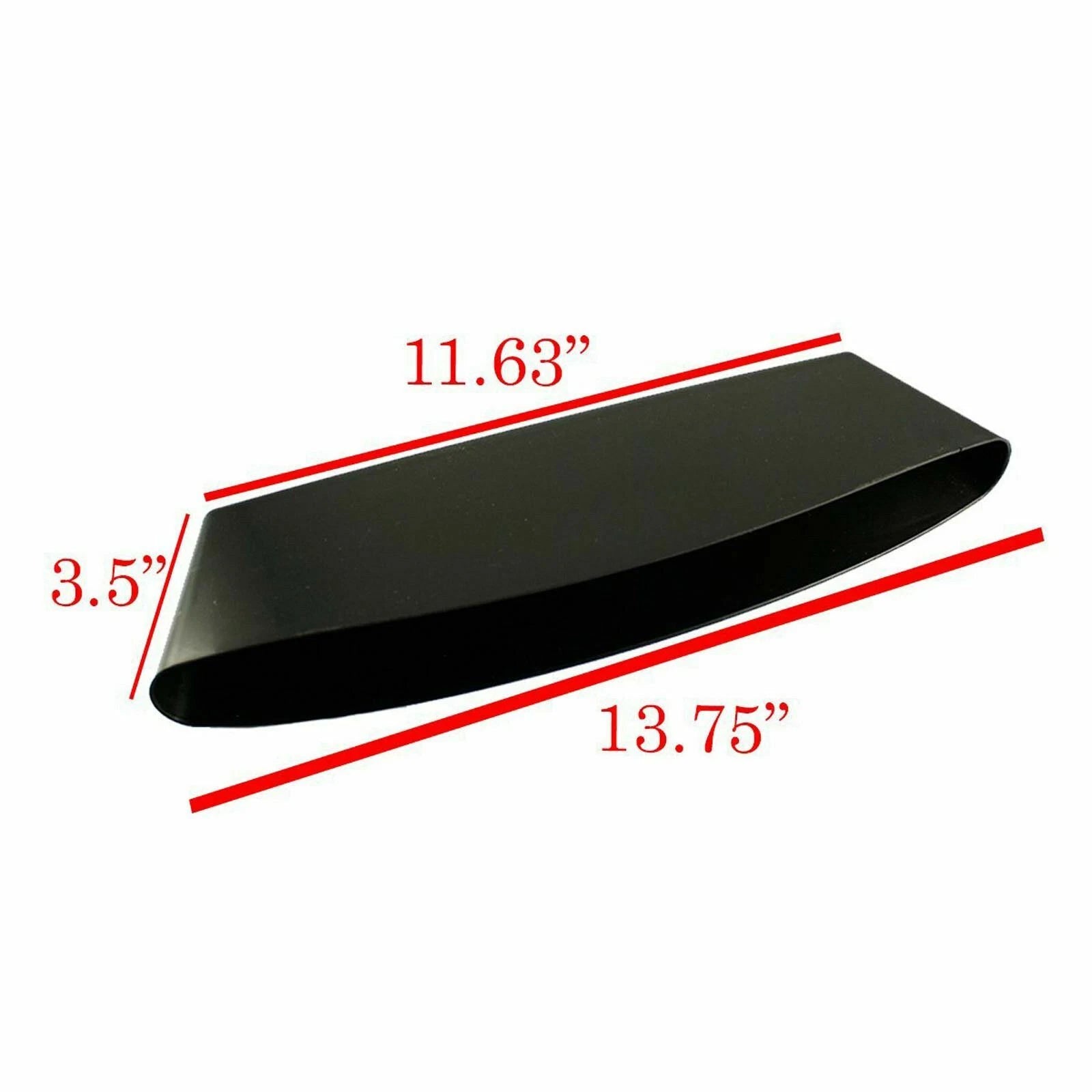 ABS Black Car Seat Space Seam Pouch Bag Storage Organizer Holder (For Accessories)