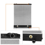 2-Row Aluminum Cooling Radiator for Freightliner M2 106/Business Class M2 (2006–2015)