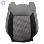 Front Driver Lean Seat Cover for Toyota Tundra (2014–2021) Gray/Black