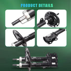 Set of 2 Rear Struts for Toyota Highlander (2008–2013)