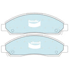 4WD Front Disc Brake Pads Set for Isuzu D-Max (2008-2020)