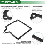 Oil Pan Gasket for Audi A3 S3 (2006–2018) No.02E321371E 1Pc